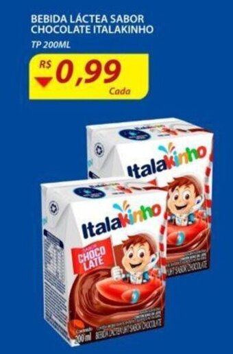 Assaí Atacadista Bebida Lactea Sabor Chocolate Italakinho 200ml oferta