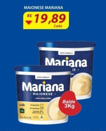 Assaí Atacadista Maionese Mariana 3kg oferta