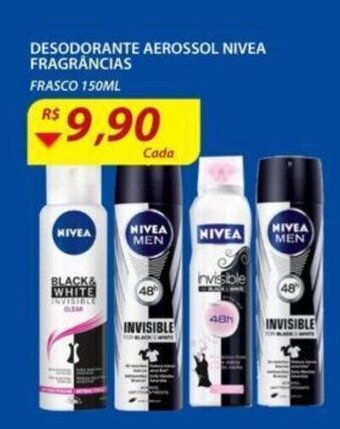 Assaí Atacadista Desodorante Aerossol Nivea Fragrancias 150ml oferta