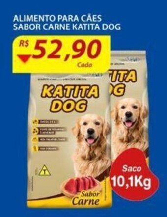 Assaí Atacadista Alimento para caes Sabor Carne Katita Dog 10.1kg oferta
