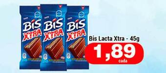 Shibata Supermercados Bis Lacta Xtra 45g oferta