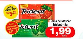 Shibata Supermercados Goma De Mascar Trident 8g oferta