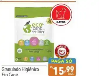 Granulado Higiênico Eco Cane