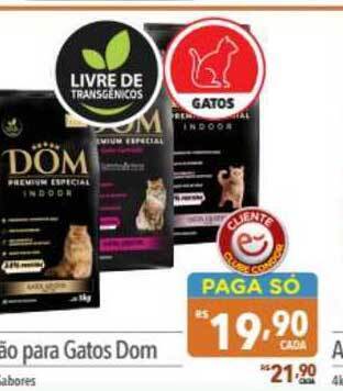 Supermercados Condor Ração Para Gatos Dom oferta