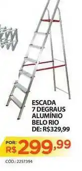 Escada 7 Degraus Alumínio Belo Rio