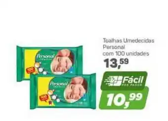 Arena Atacado Toalhas Umedecidas Personal oferta
