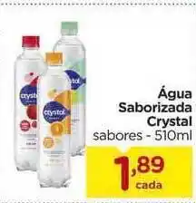 Carrefour Bairro água Saborizada Crystal Sabores 510ml oferta