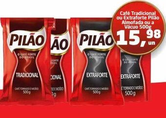 Tenda Atacado Café tradicional ou extraforte pilão almofada ou a vácuo 500g oferta