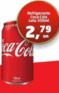 Tenda Atacado Refrigerante coca-cola lata 350ml oferta
