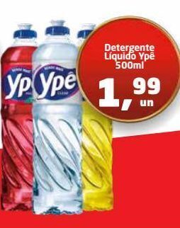 Tenda Atacado Detergente líquido ypê 500ml oferta