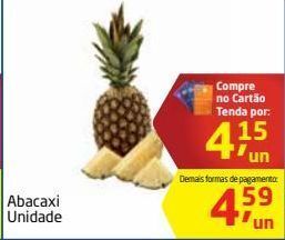 Tenda Atacado Abacaxi unidade oferta