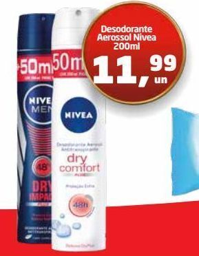 Tenda Atacado Desodorante aerossol nivea 200ml oferta