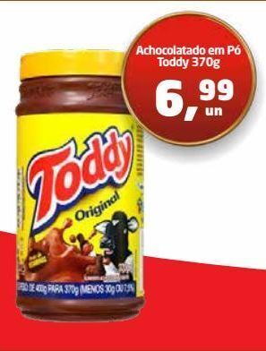 Tenda Atacado Achocolatado em pó toddy 370g oferta