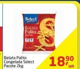 Tenda Atacado Batata palito congelada select pacote 2kg oferta