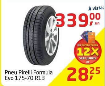 Tenda Atacado Pneu pirelli formula evo 175-70 r13 oferta