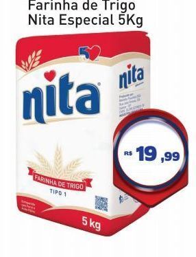 Tonin Superatacado Farinha de trigo nita especial 5kg oferta