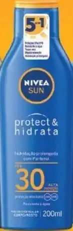 Drogal Protetor solar protect & hidrata fps30 nivea 200ml oferta