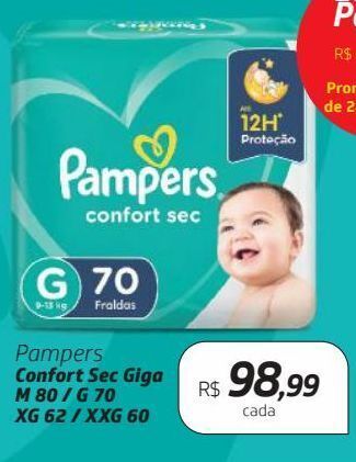 Drogal Pampers confort sec giga oferta