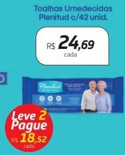 Drogal Toalhas umedecidas plenitud 42un oferta