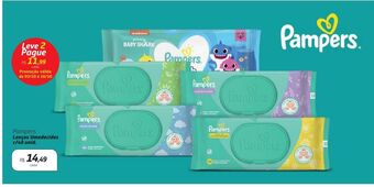Drogal Lenços umedecidos pampers 48un oferta