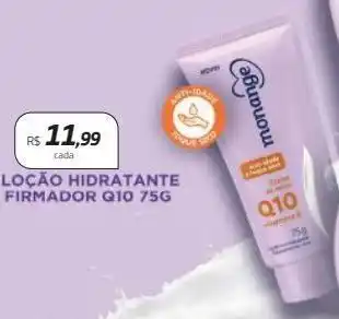 Drogal Loção hidratante firmador q10 monange 75g oferta