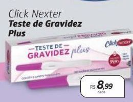 Drogal Click nexter teste de gravidez plus oferta