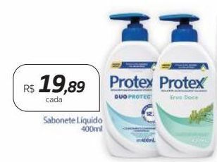 Drogal Sabonete líquido protex 400ml oferta