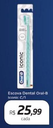 Drogal Escova dental oral-b iconic c/1 oferta