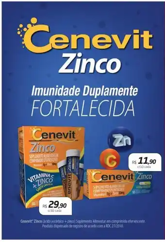 Cenevit zinco c/30