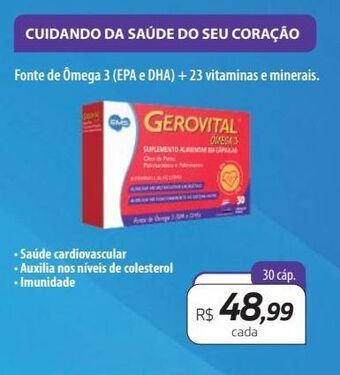 Drogal Gerovital 30 cáp oferta
