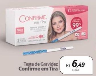 Drogal Teste de gravidez confirme em tira oferta