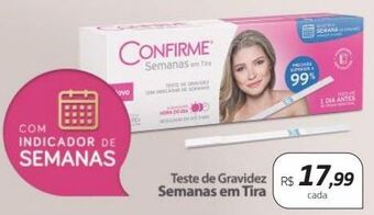Drogal Teste de gravidez confirme em tira oferta