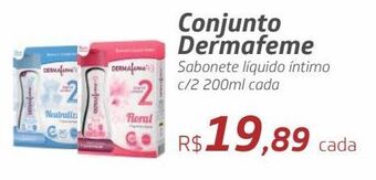 Drogal Conjunto dermafeme oferta