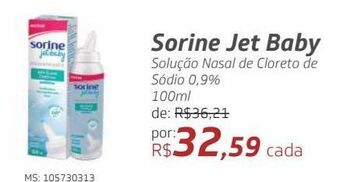 Drogal Sorine jet baby oferta
