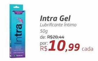 Drogal Intra gel lubrificante íntimo 50g oferta