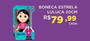 DB Supermercados Boneca estrela luluca 20cm oferta