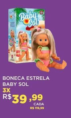 DB Supermercados Boneca estrela baby sol oferta