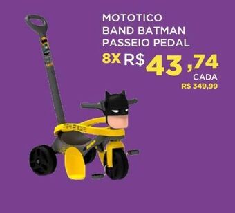 Mototico band batman passeio pedal