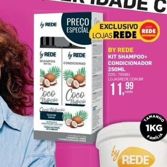 Lojas Rede Shampoo oferta