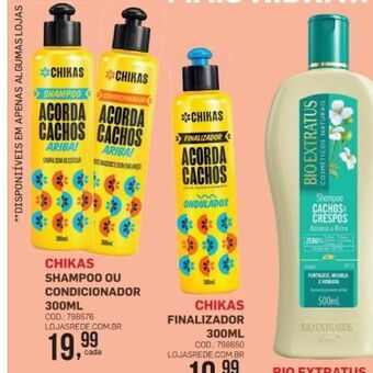 Lojas Rede Shampoo oferta
