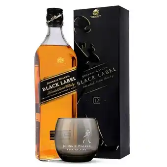 Pão de Açúcar Whisky johnnie walker black label 750ml + copo personalizado 345ml oferta