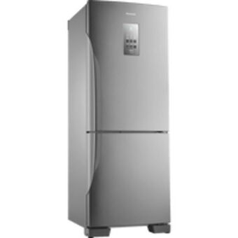 Novo Mundo Geladeira panasonic duplex 425l frost free aço escovado bb53pv3x oferta
