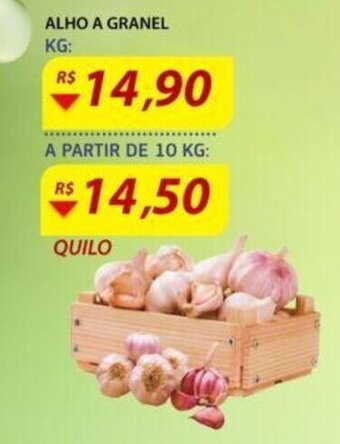 Assaí Atacadista Alho a granel 1kg oferta