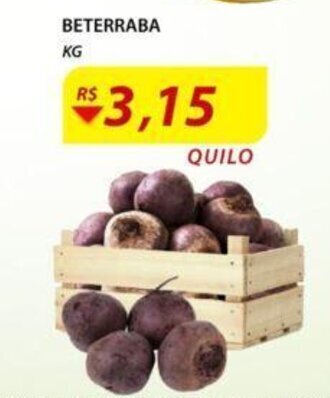 Assaí Atacadista Beterraba 1kg oferta