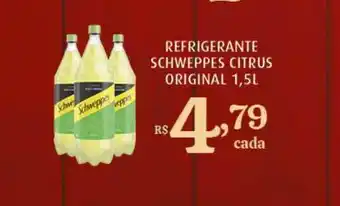 Bahamas Supermercados Refrigerante Schweppes Citrus Original 1.5L oferta