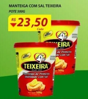 Assaí Atacadista Manteiga com sal Texeira 500g oferta