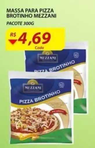 Assaí Atacadista Massa para Pizza Brotinho Mezzani 300g oferta