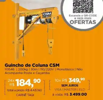 Guincho De Coluna Csm