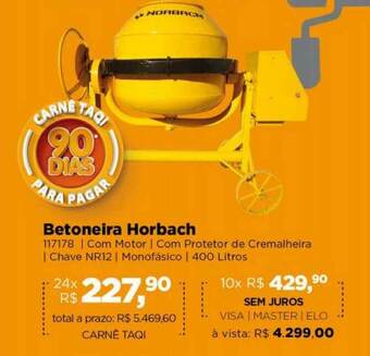 Betoneira Horbach