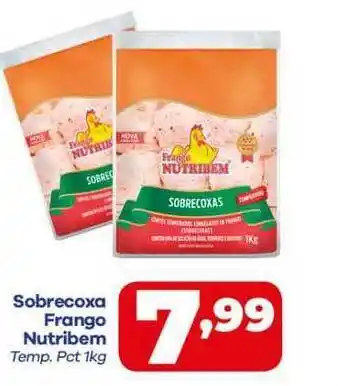 Sobrecoxa Frango Nutribem 1kg